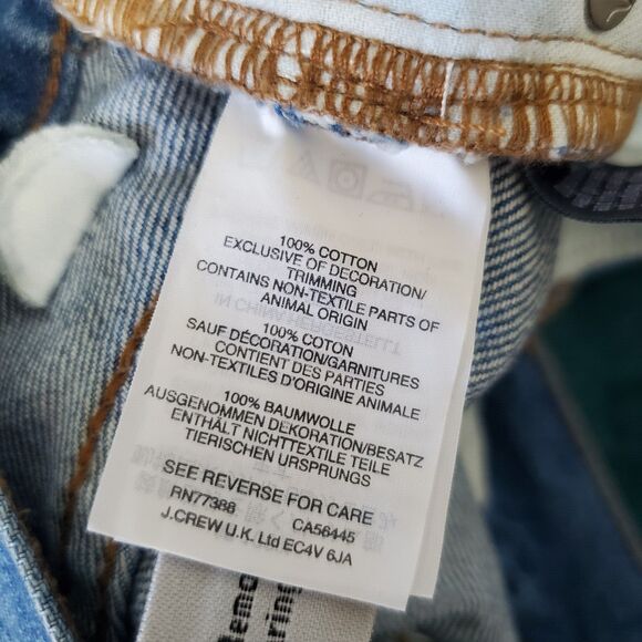 Madewell Jeans Womens Size 25 Rigid High Rise Skinny Medium Wash Distressed 2018 - Picture 12 of 14